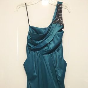 Juniors Cocktail Dress One Shoulder